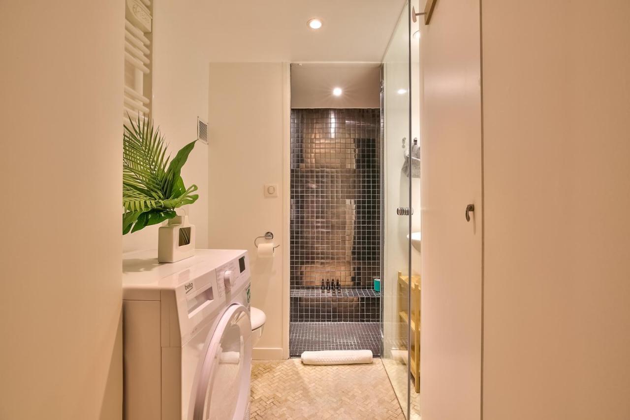 New Stunning 4 Bdrs Apt, With AC – Le Marais Paris Exterior foto