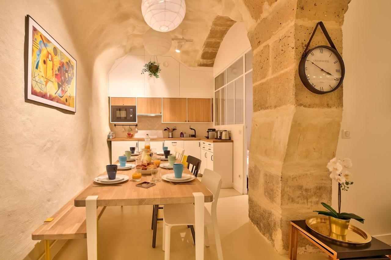 New Stunning 4 Bdrs Apt, With AC – Le Marais Paris Exterior foto