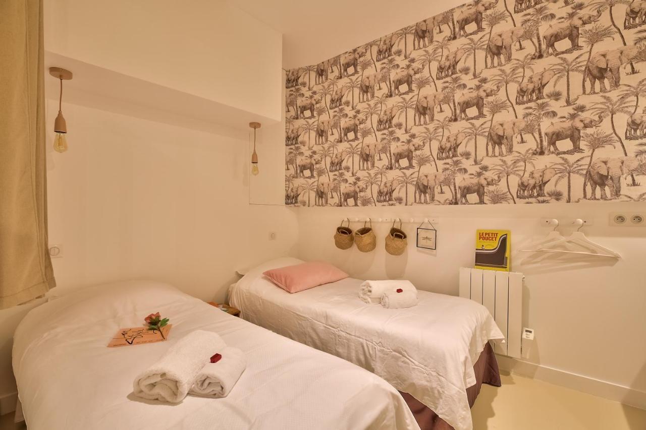 New Stunning 4 Bdrs Apt, With AC – Le Marais Paris Exterior foto